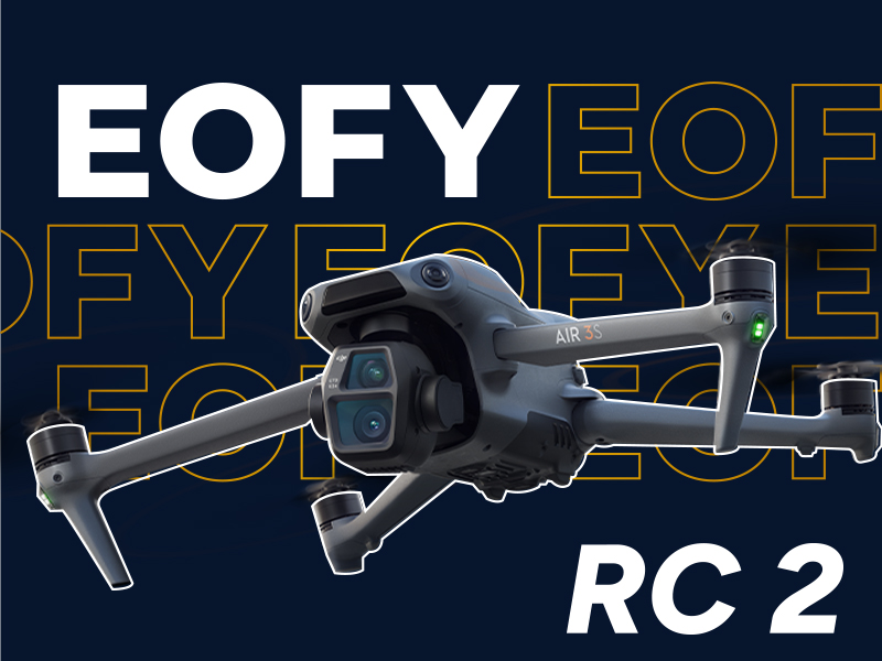 DJI Air 3S EOFY Combo w. DJI RC 2